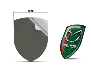 Mazda Business Sticker Labels Pro Max Durable Modern